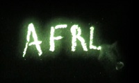 Glowing crayons spelling AFRL as link to a YouTube video